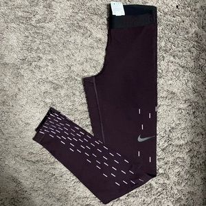 Long purple Nike leggings